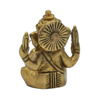 Ganesha messing minibeeldje Kopen thumb