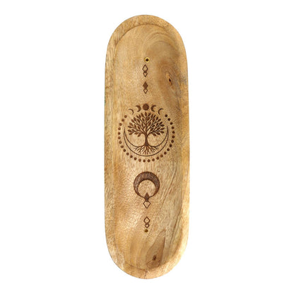 Wierookhouder Levensboom Mangohout groothandel thumb