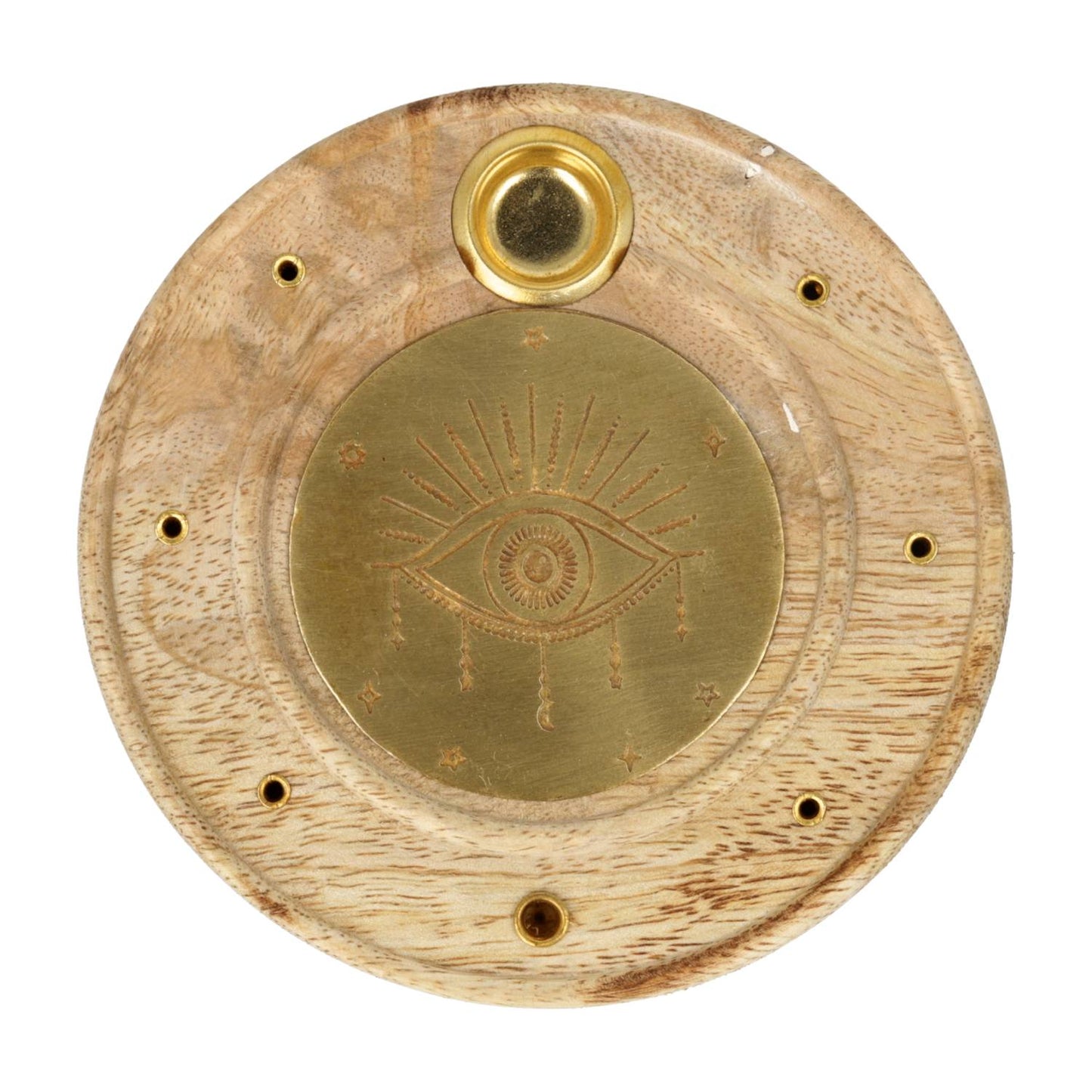 Wierookbrander rond Alziend Oog mangohout - 9080