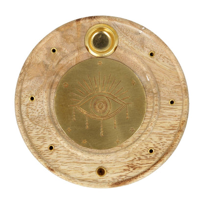 Wierookbrander rond Alziend Oog mangohout - 9080 Kopen thumb