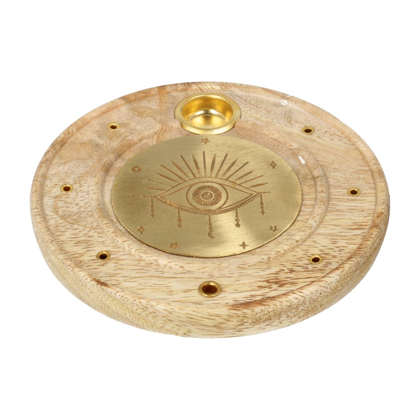 Wierookbrander rond Alziend Oog mangohout - 9080