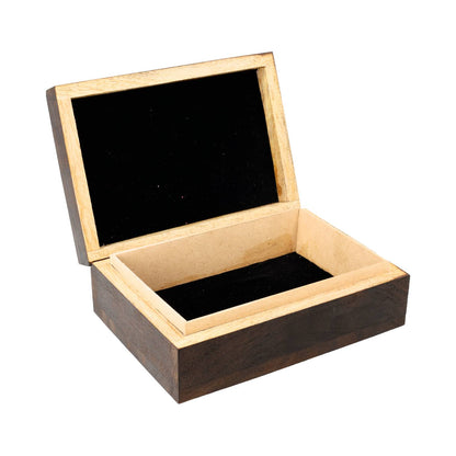 Tarotdoos Priesteres zwart mangohout groothandel thumb