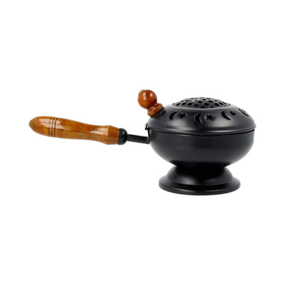 Comprar Quemador de incienso de hierro negro thumb