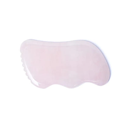 Rosenquarz Gua Sha Massage Stein Welle großhandel thumb