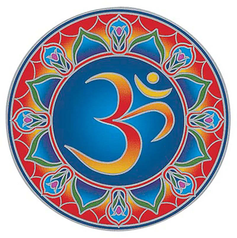 Adhésif fenêtre Cosmic Om