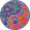 Raamsticker Yin Yang Mandala