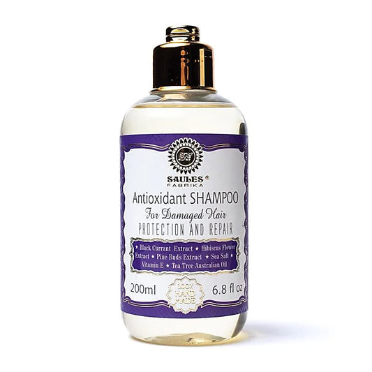 Antioxidant shampoo for damaged hair