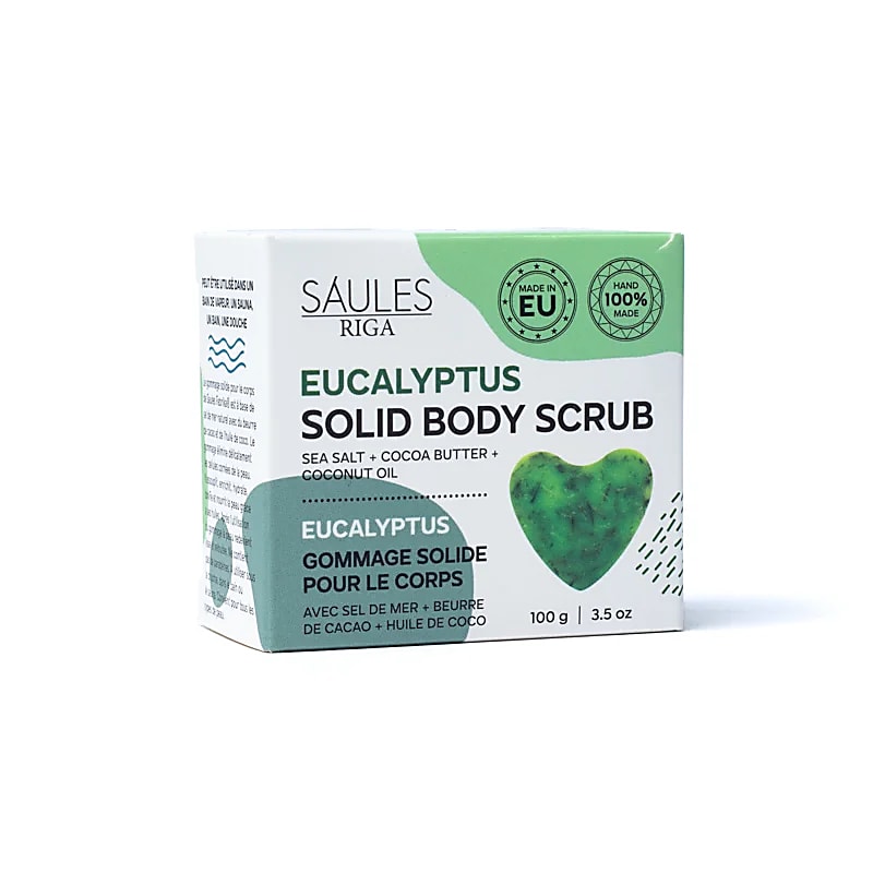 Natürliche Peelingseife Eukalyptus