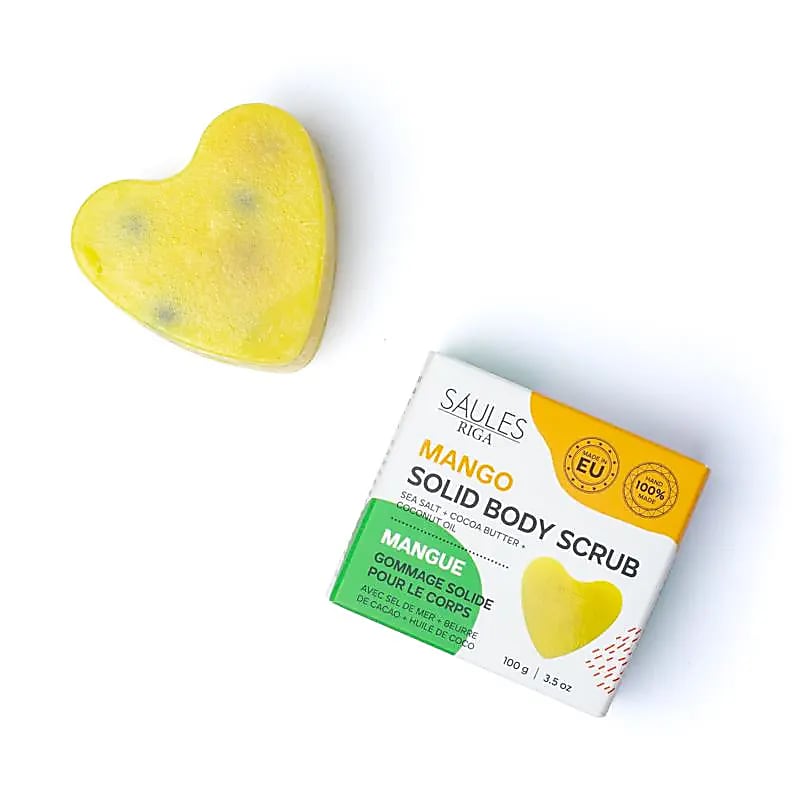 Sapone scrub naturale mango