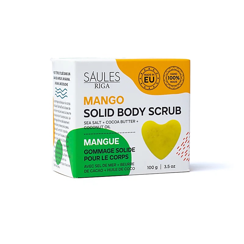 Sapone scrub naturale mango