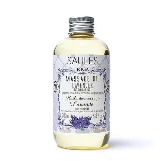 Aceite de masaje natural Lavanda