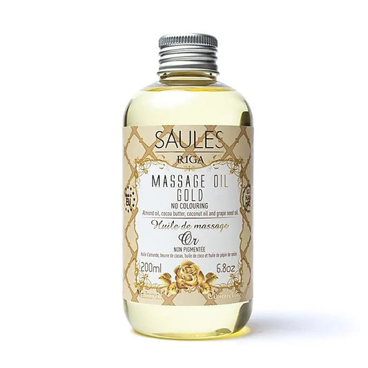Natuurlijke massageolie Gold