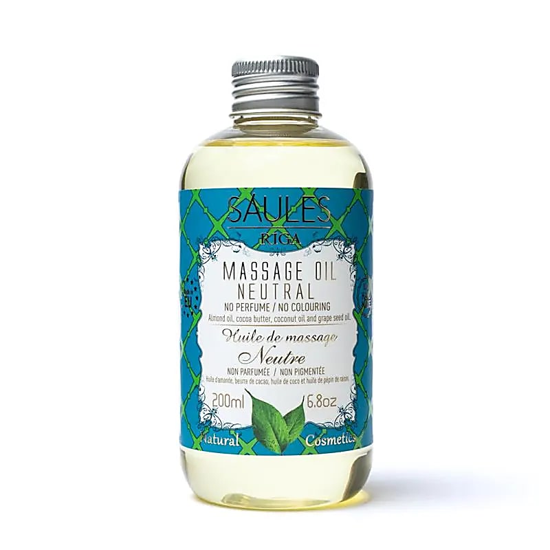 Huile de massage naturelle neutre