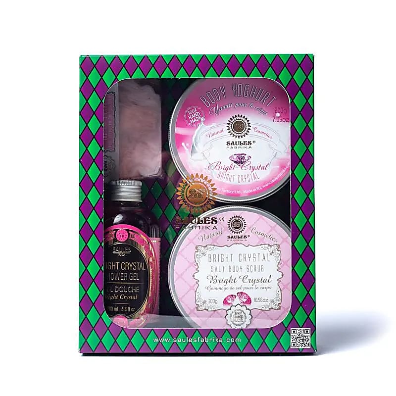 Luxuriöses Geschenkset Bright Crystal