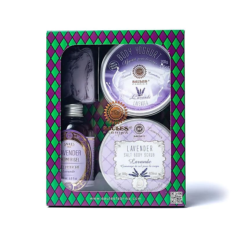 Luxury gift set lavender