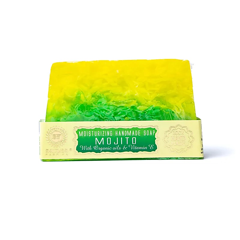 Natürliche handgemachte Seife Mojito