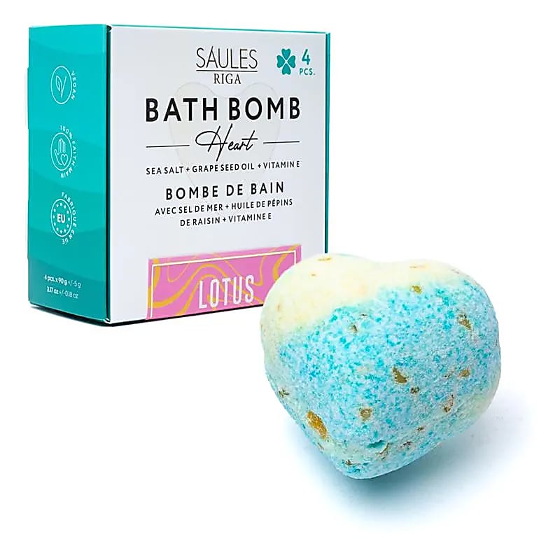 Bath bomb heart Lotus