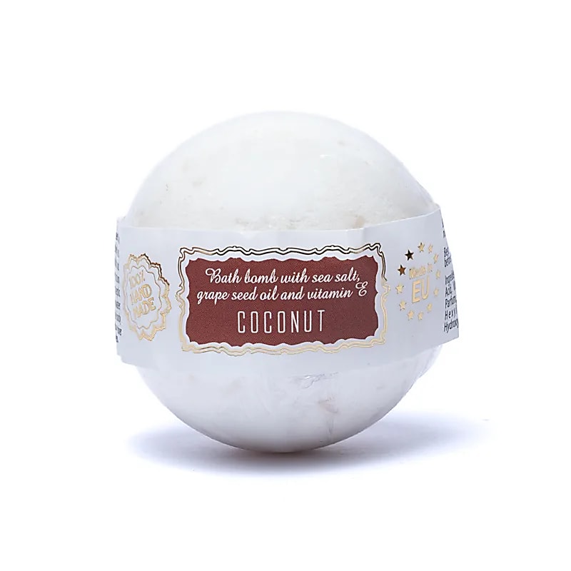 Bath bomb coconut