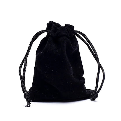Samt-Geschenktasche schwartz XS thumb