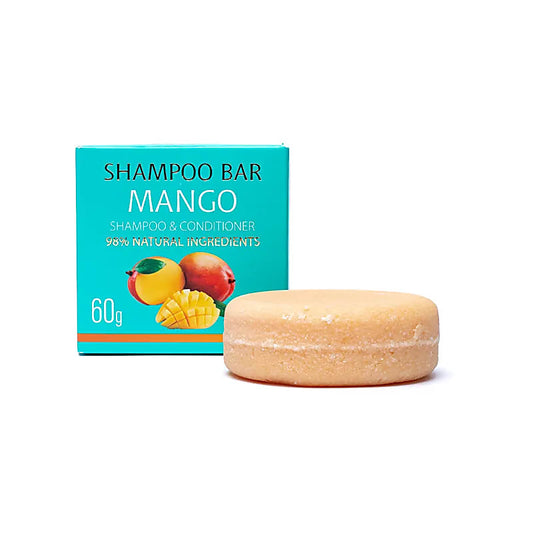 Natural shampoo bar mango