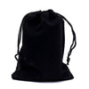 Samt-Geschenktasche schwartz S