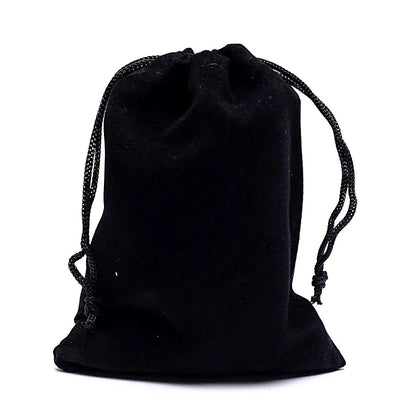 Bolsa de regalo de terciopelo negro S thumb