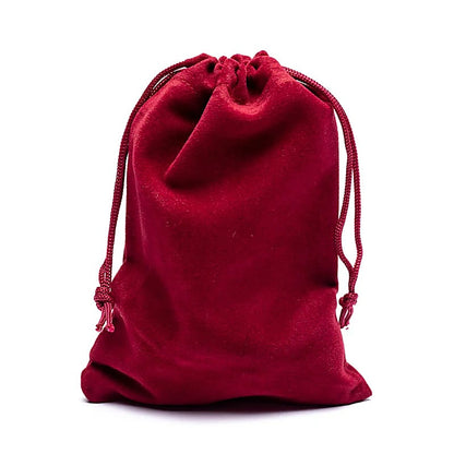 Bolsa de regalo de terciopelo burdeos S thumb