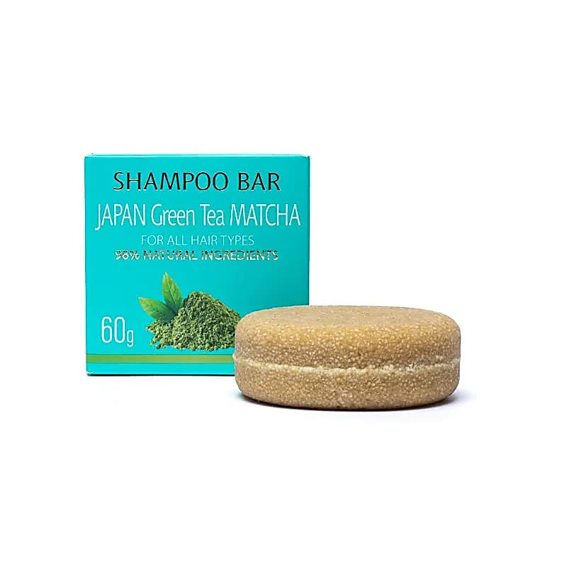 Festes natürliches Shampoo Jap. Grüntee