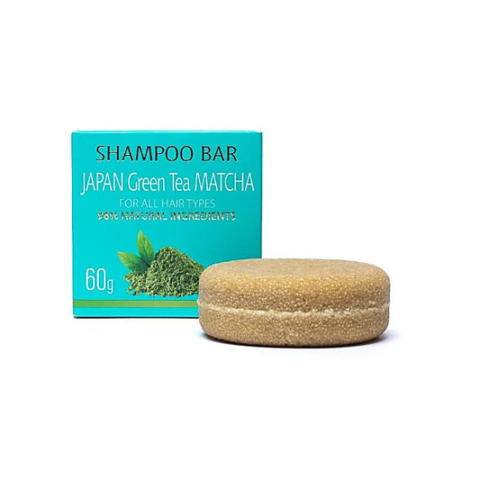 Natural shampoo bar japan green tea