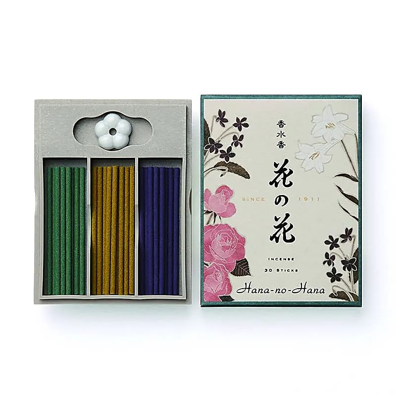 Encens Hana no hana coffret cadeau rose lis violet