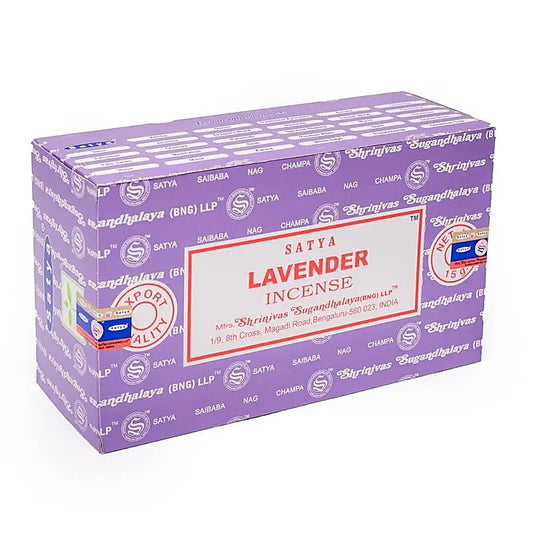 Räucherstäbchen Satya Lavender