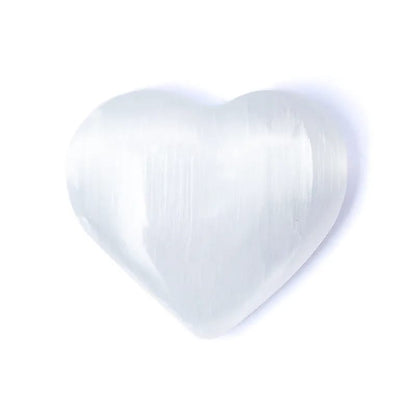 Corazón de selenita de pie al por mayor thumb