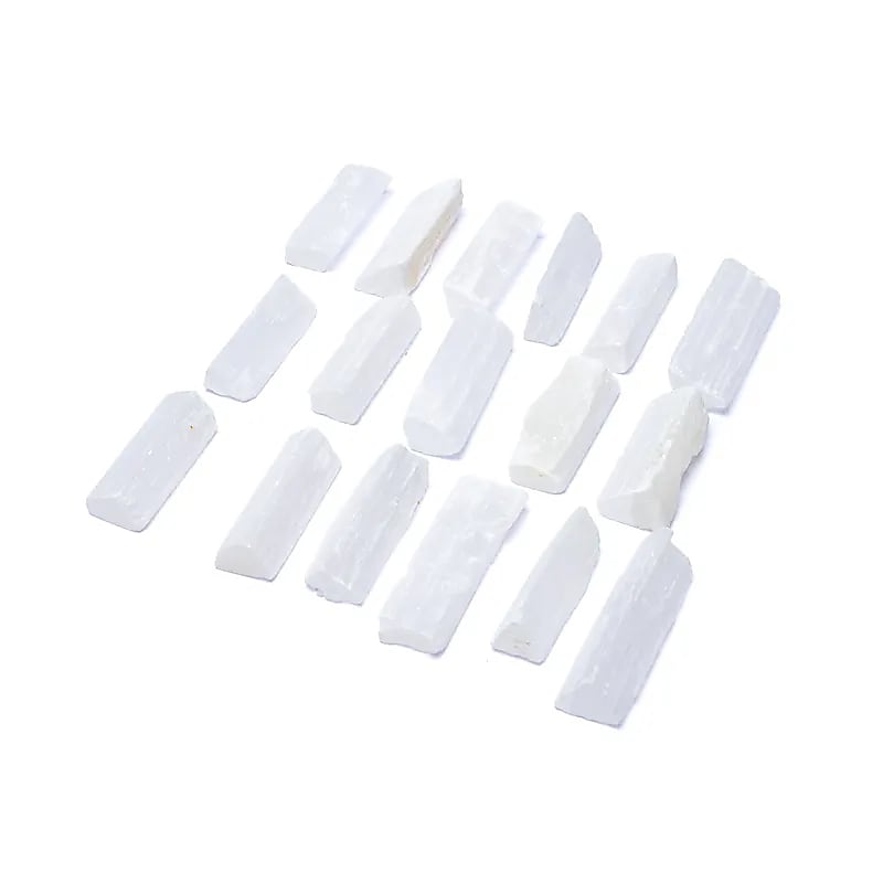 Bâtons de sélénite – ±500g; ±6-8cm