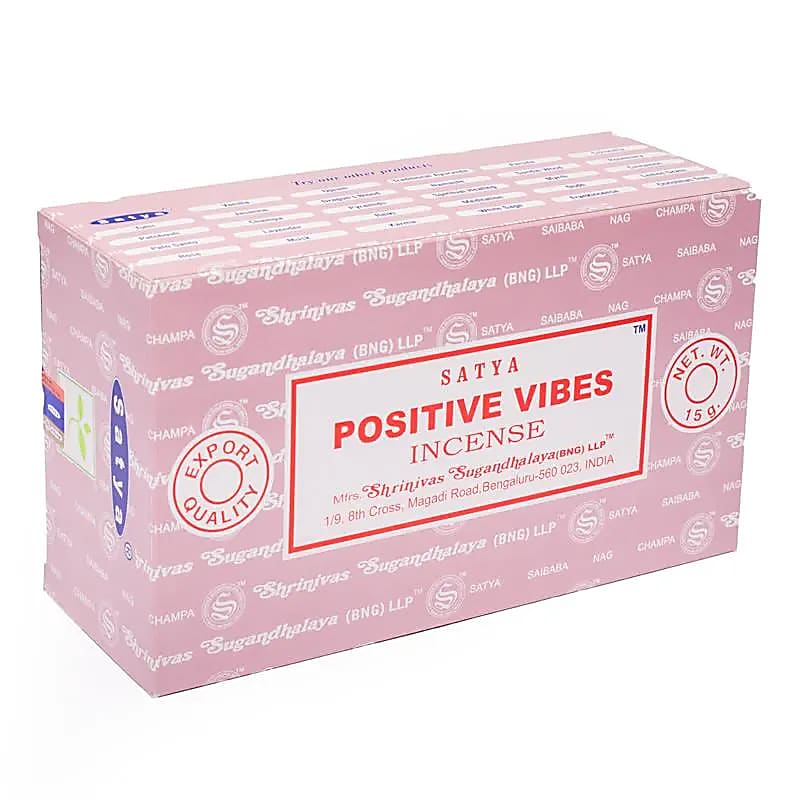 Incienso Satya Positive vibes