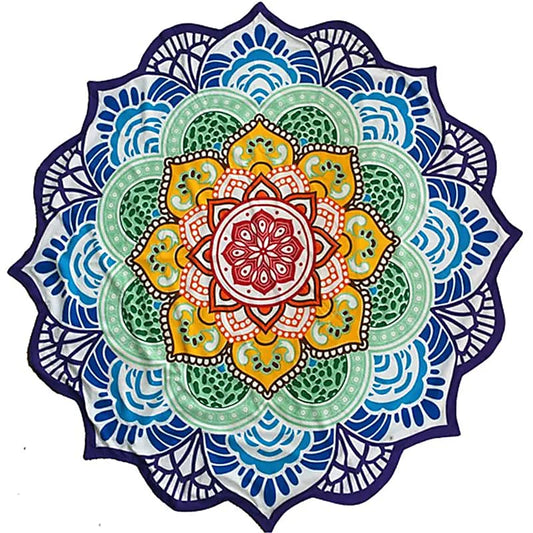 Beach towel 7 chakra