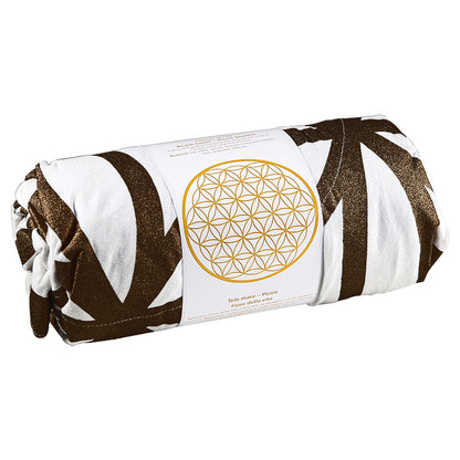 Serviette de plage Fleur de Vie de gros thumb
