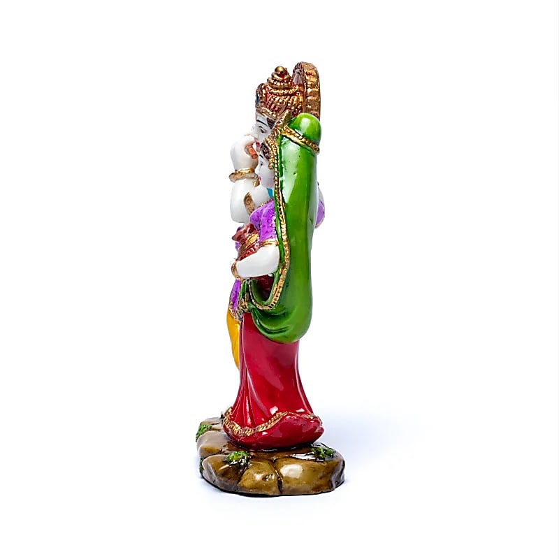 Krishna und Radha Polyresin