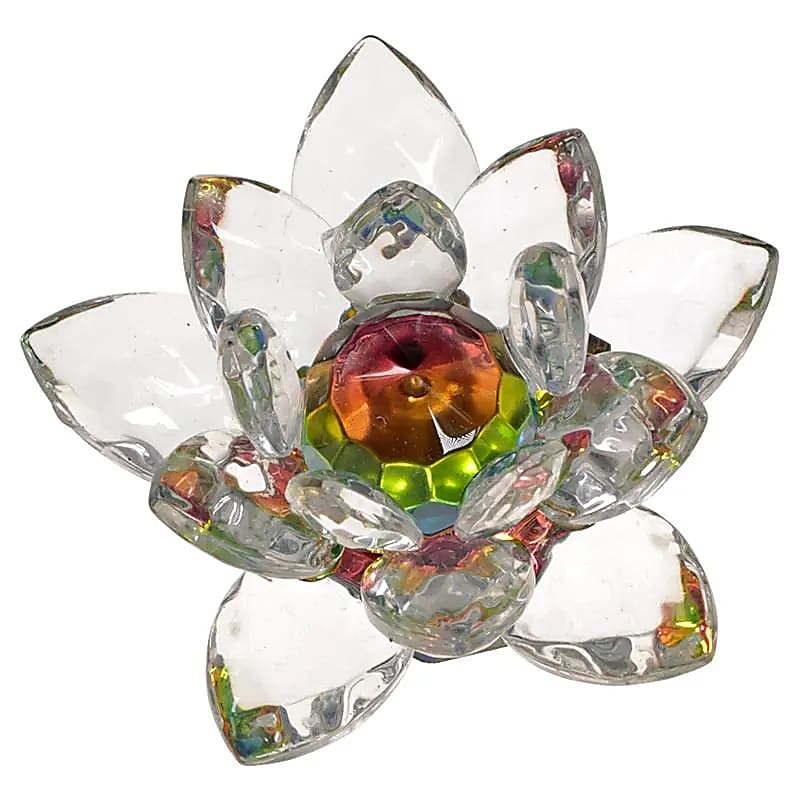 Glas Lotus mittel