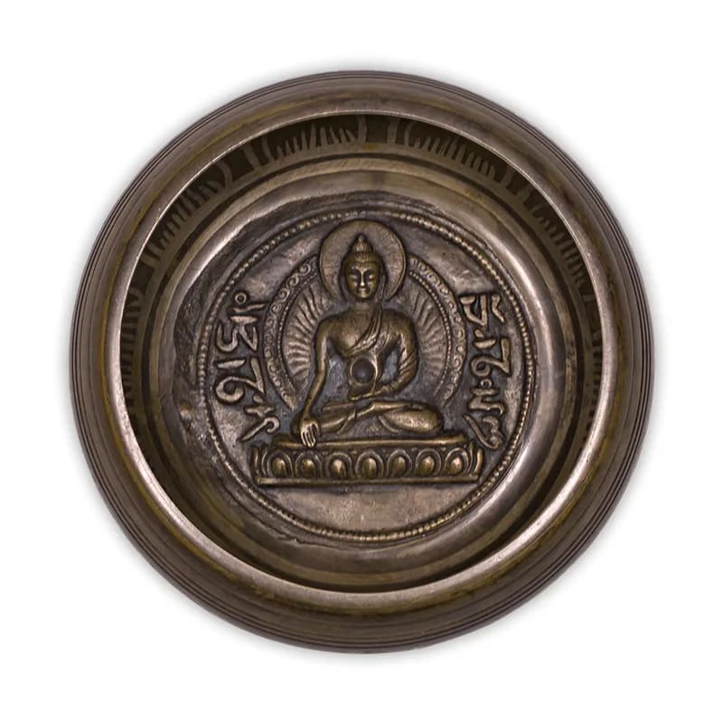 Klangschale mit Buddha Gravur großhandel