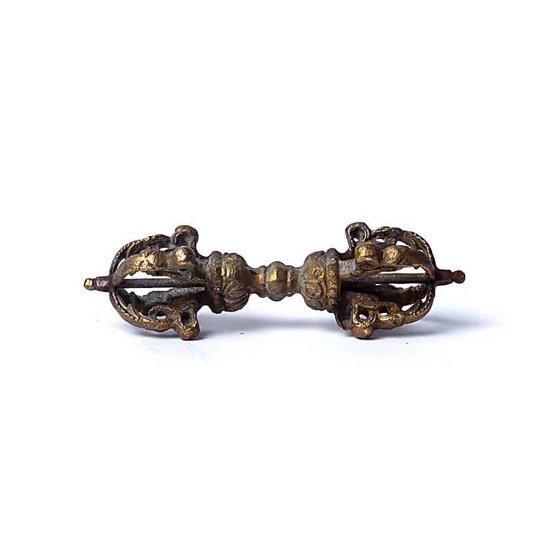 Dorje und Glocke gross Bronze