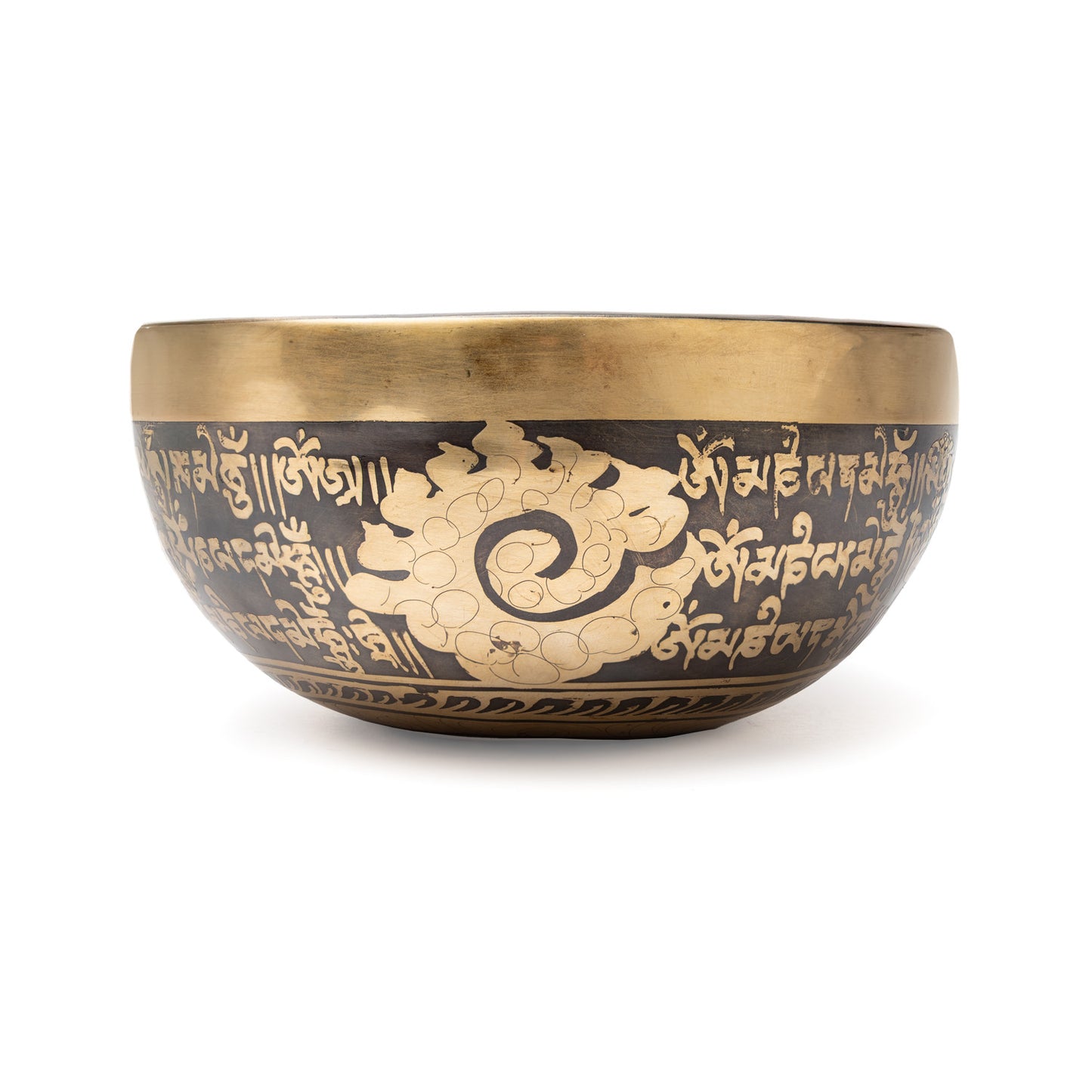 Singing Bowl Tibet hand carved