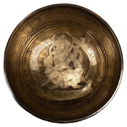 Saraswati Healing Singing bowl wholesale thumb