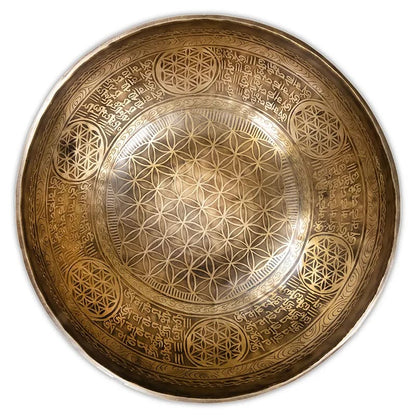 Singing Bowl Flower of Life wholesale thumb