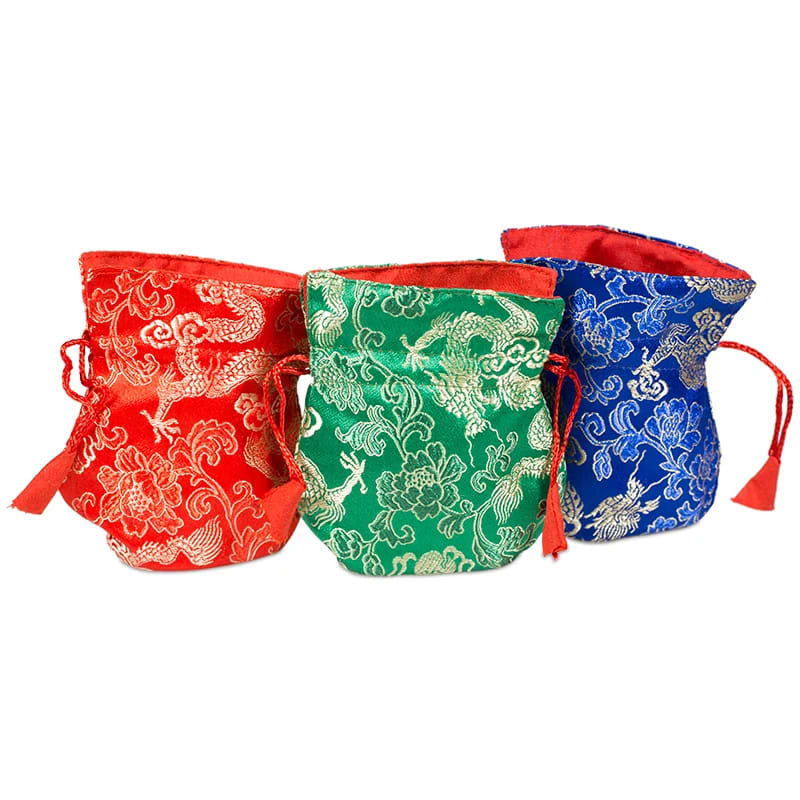 Borsine per mala broccato assortite