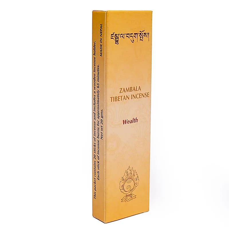Incenso tibetano Zambala Wealth