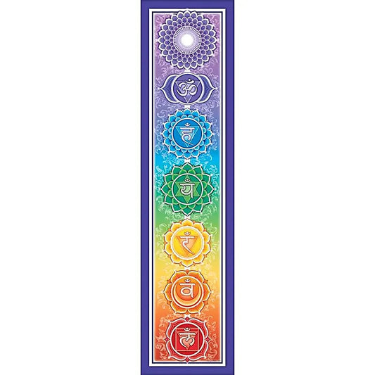 Bumpersticker Rainbow Chakra