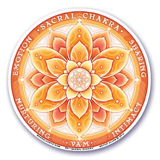 Window Sticker 2nd Chakra (Svadhisthana)
