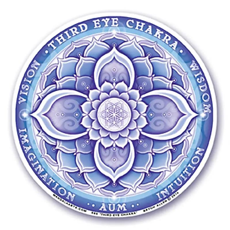 Pegatina - 6°Chakra (Ajña)