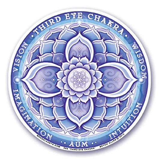 Window Sticker 6th Chakra (Ajña)