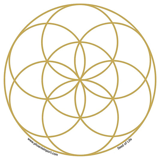 Window Sticker Seed of life